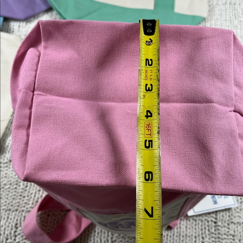 Trader Joe’s Set of 4 Mini Canvas Tote Bags - Picture 5 of 5